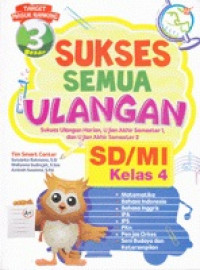 Image of Sukses Semua Ulangan : sd/mi kelas 4