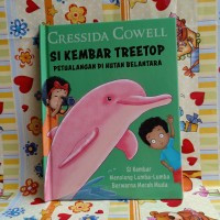 Image of Si Kembar Treetop Petualangan di Hutan Belantara : si kembar menolong lumba-lumba berwarna  merah muda