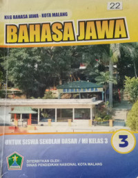 Image of Bahasa Jawa : untuk siswa sd/mi kelas 3