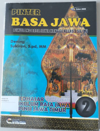 Image of Pinter Basa Jawa : piwulangan basa jawa kangge kelas 2 sd/mi