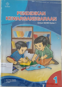 Image of Pendidikan Kewarganegaraan : Untuk SD/MI kelas 1