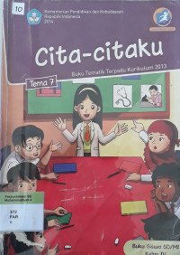 Image of Cita-citaku: tema 7 buku siswa sd/mi kelas 4