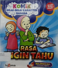 Image of Rasa Ingin Tahu : komik nilai- nilai karakter bangsa