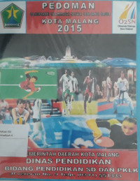 Image of Pedoman Olimpiade Olahraga Siswa Jenjang SD/MI