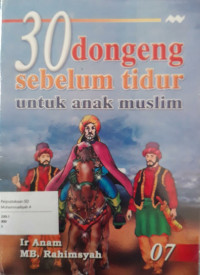 Image of 30 Dongeng Sebelum Tidur : untuk anak muslim