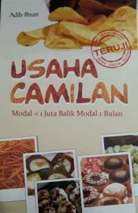 Image of Usaha Camilan : modal < 1 juta balik modal 1 bulan