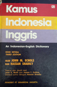 Image of Kamus Indonesia - Inggris