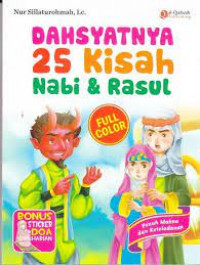 Image of Dahsyatnya 25 Kisah Nabi dan Rasul