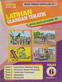 Image of Latihan Ulangan Tematik: untuk sekolah dasar/mi kelas 6