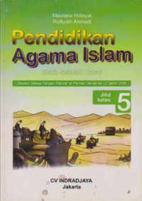 Image of Pendidikan Agama Islam: untuk sekolah dasar Kelas 5