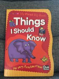 Image of Things I Should Know